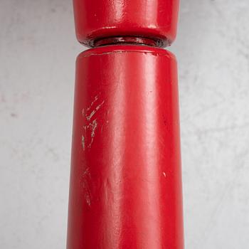 Yrjö Kukkapuro, a pair of 'Saturnus' tables and eight chairs, Haimi, Finland, 1970's.