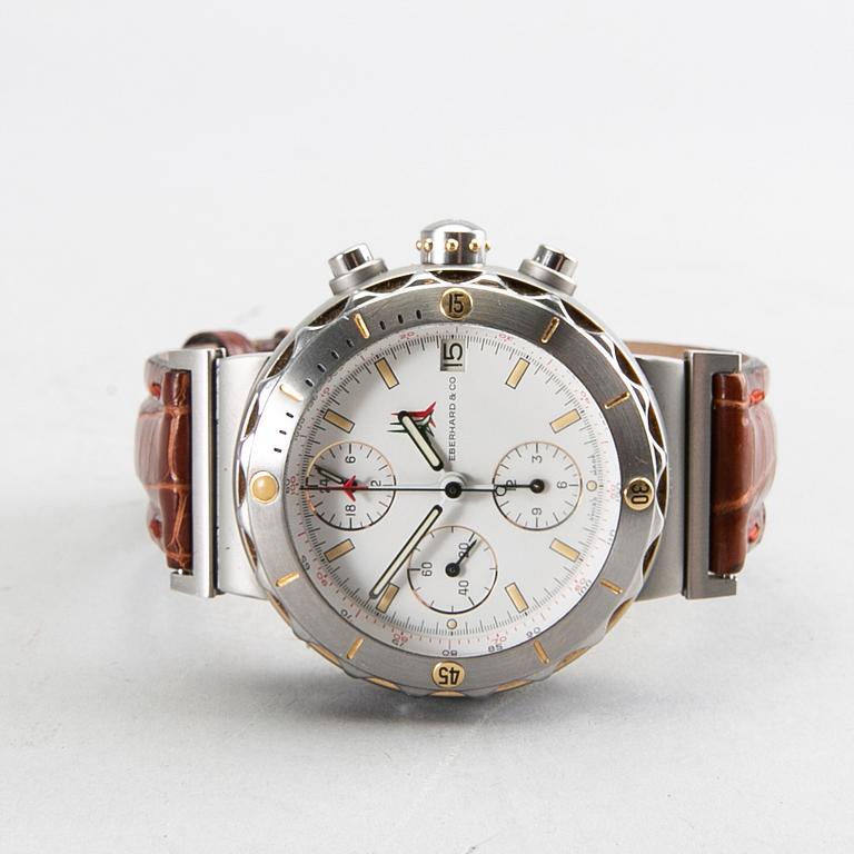 EBERHARD & CO Chrono Master Frecce Tricolori wristwatch 40 mm.