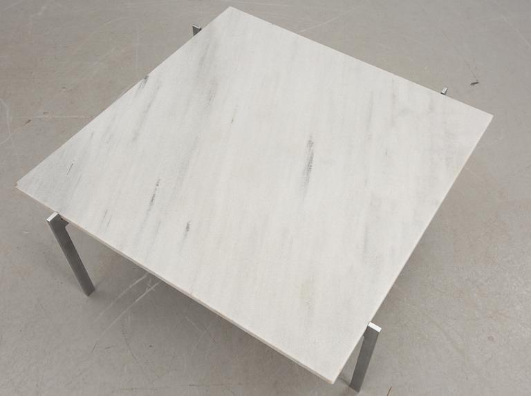SOFFBORD, "PK 61", Poul Kjaerholm för Fritz Hansen, märkt samt etikettmärkt 1987.