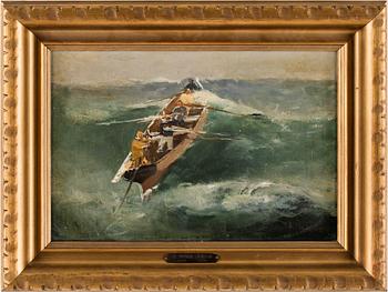 CHRISTIAN FREDRIK SWENSSON, olja på duk, signerad.