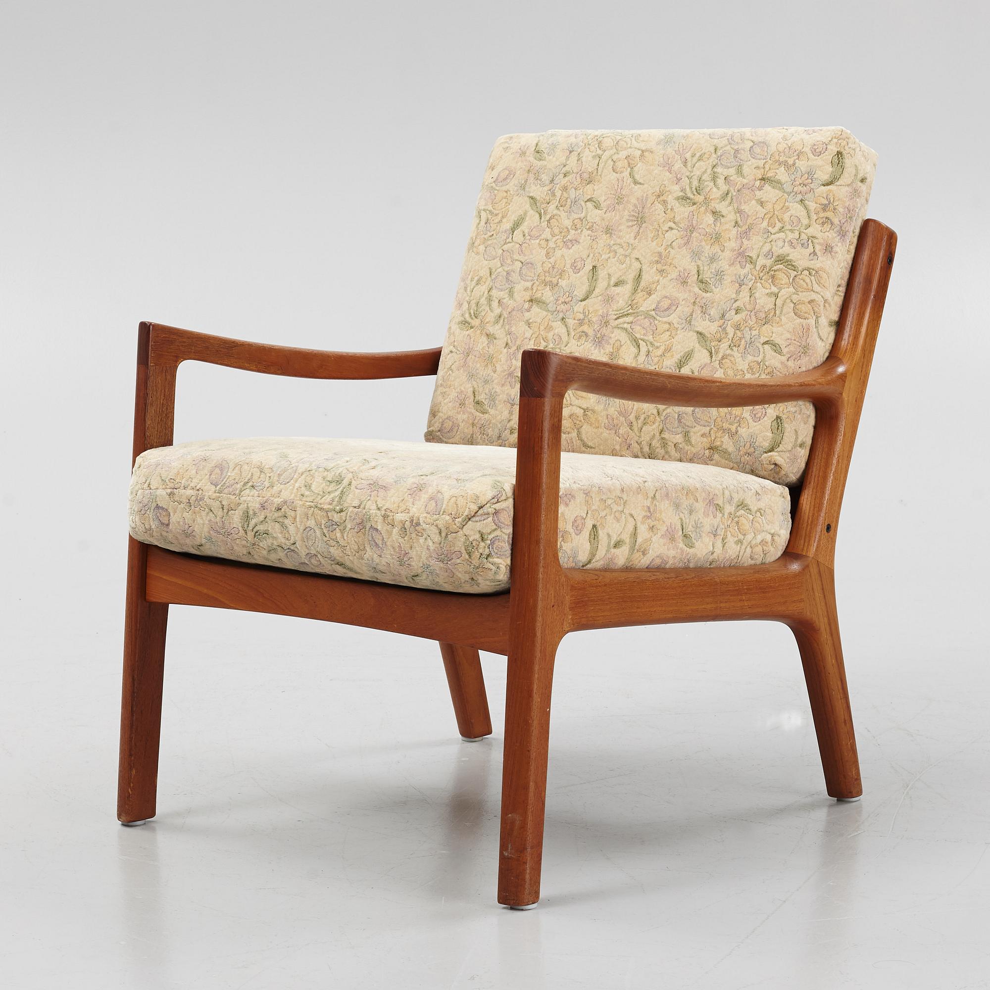 その他 Ole Wanscher vintage easy chair 1960s Ole Wanscher Easy chair 1960,s AJ Iversen 時を経ても色あせ