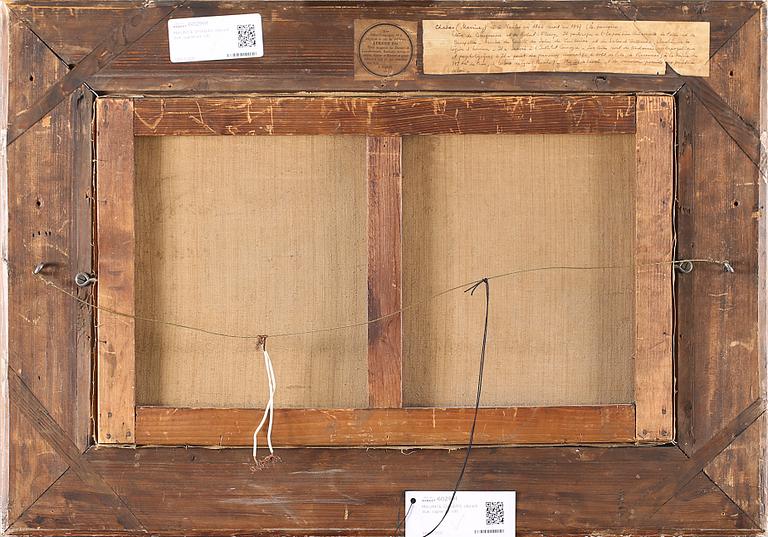 MAURICE CHABAS, tillskriven,  olja på duk, signerad.