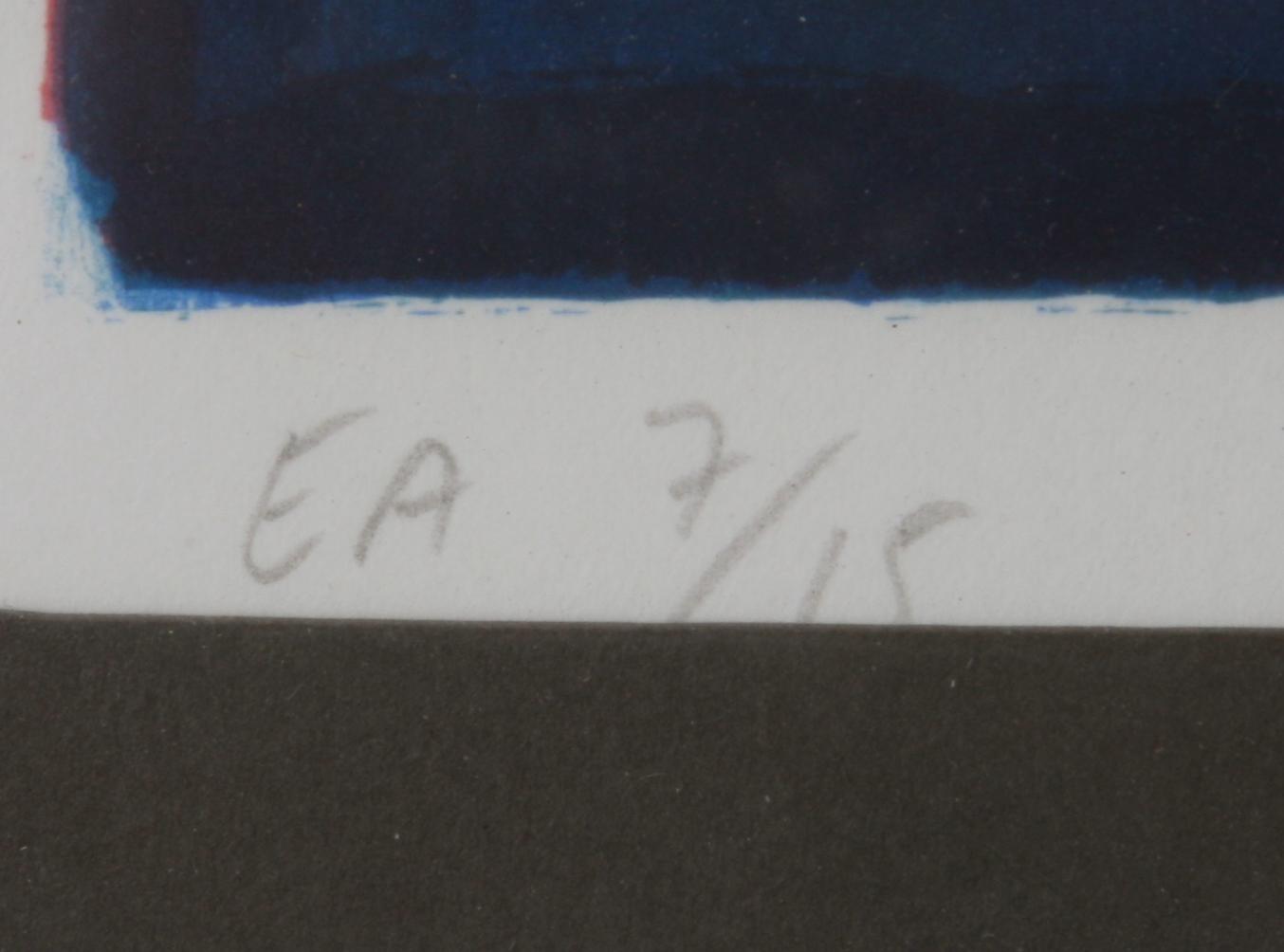 DAHL, PETER. Färglitografier, 2 st, sign o dat -80, numr e.a.