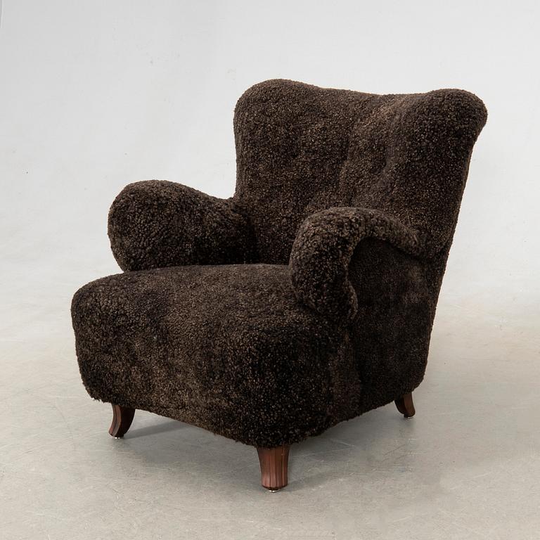 Armchair, Swedish Modern, 1940s.