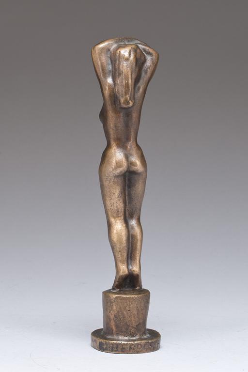 SIGGE BERGGREN, skulptur, brons, signerad.