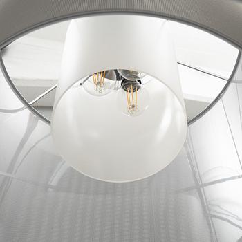 Antoni Arola, ceiling lamp, "Moaré", Santa & Cole, 2000s.