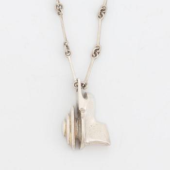 Björn Weckström, collier, sterlingsilver, Lapponia 1986.