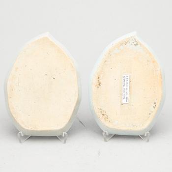 FAT, 2 st, porslin, Kina, Qianlong, 1736-1795.