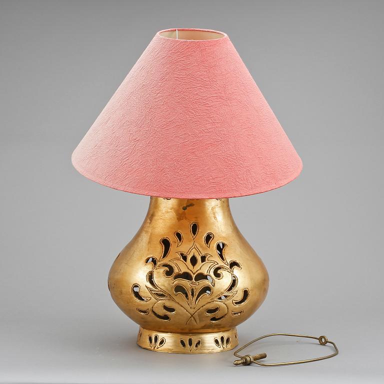 BORDSLAMPA, 1900-tal.