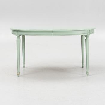 Matsalgrupp, bord och stolar, 1900-talets slut.