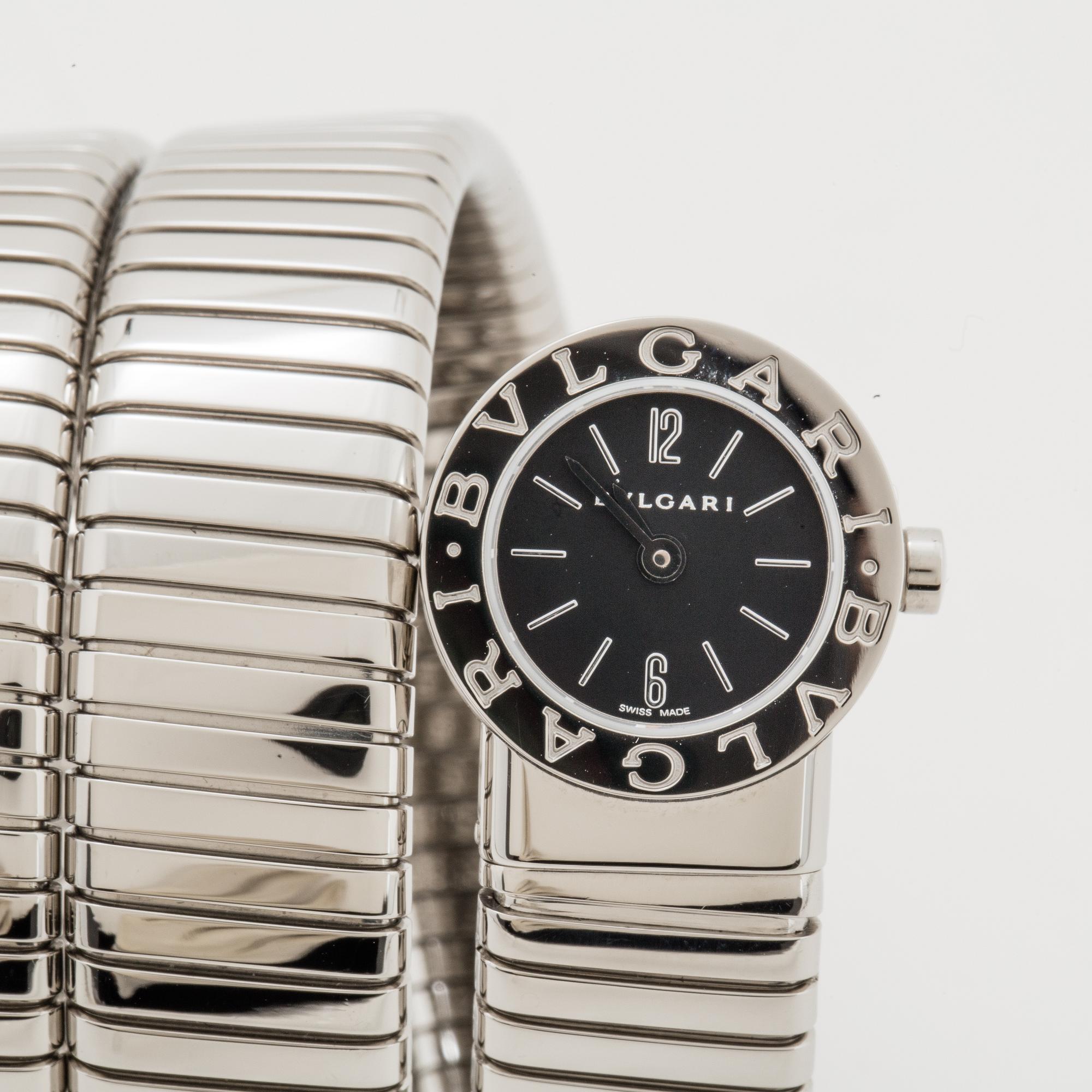 Bvlgari, Tubogas, wristwatch,  19 mm.