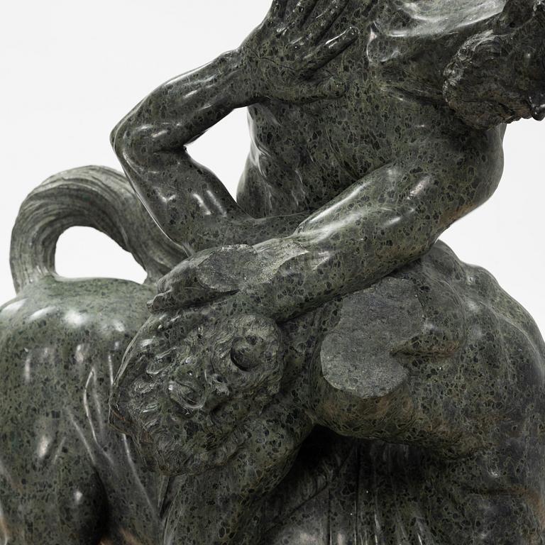 A Italien presumably early 20th century sculpture of Hercules and the Centaur Nessus.