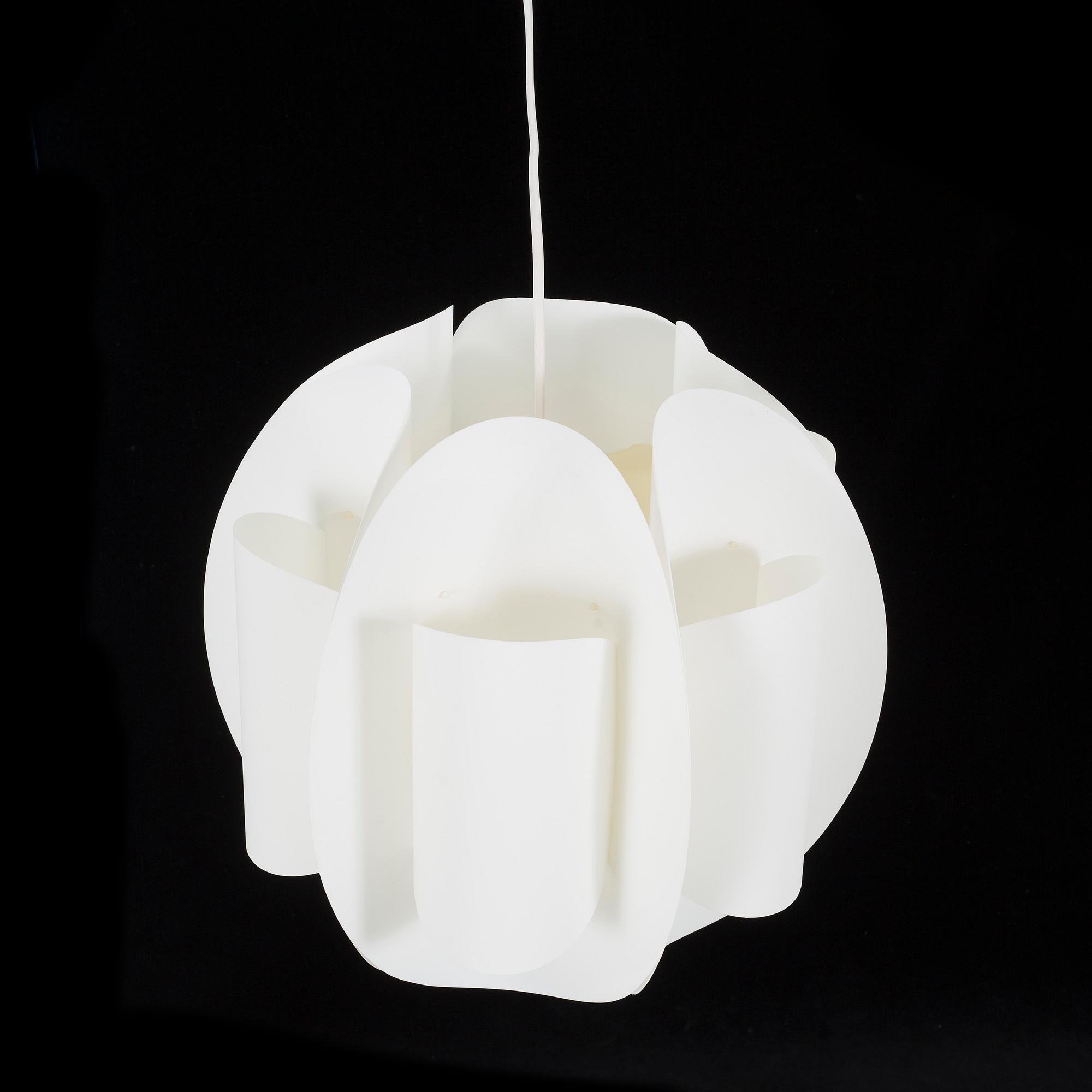 A 1960/70s Maxi Circle ceiling lamp, Denmark.
