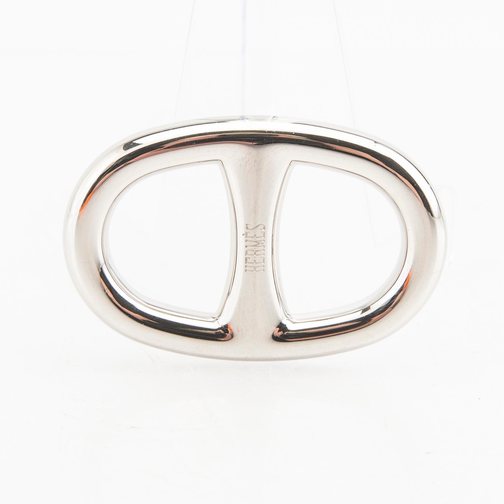 Hermès, scarf holder.