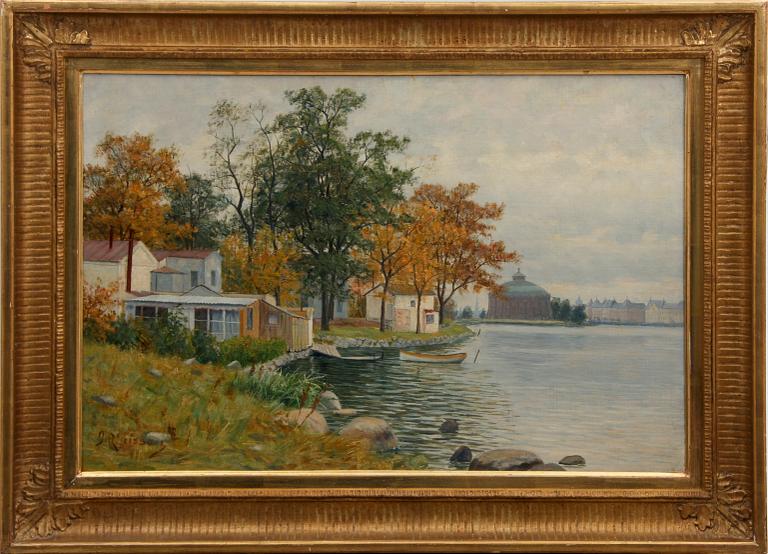 PETER ADOLF PERSSON, olja på duk, sign.