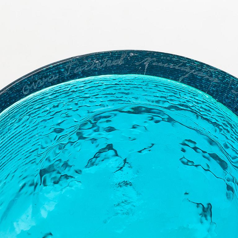 Oiva Toikka, vas, "Tvåstegsvas", modell N 480, signerad Oiva Toikka, Nuutajärvi Notsjö.  I produktion 1967-1969.