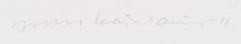 Juho Karjalainen, etching, signed and dated -11, numbered 32/90.