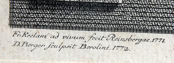 KOPPARSTICK, 1700-tal.