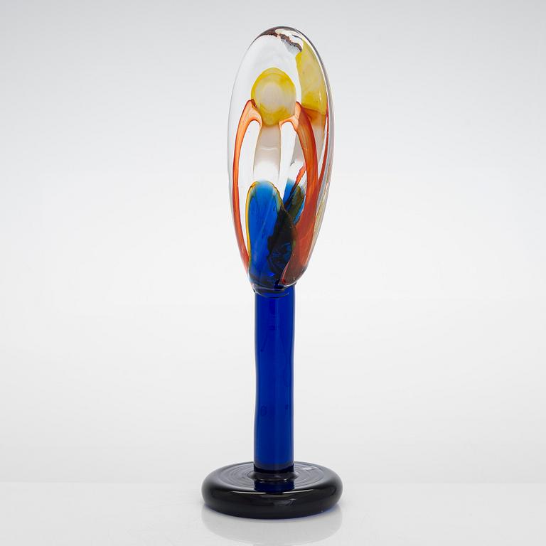 Oiva Toikka,  a 'Lollipop' glass sculpture signed O. Toikka IITTALA 2016 25/100.