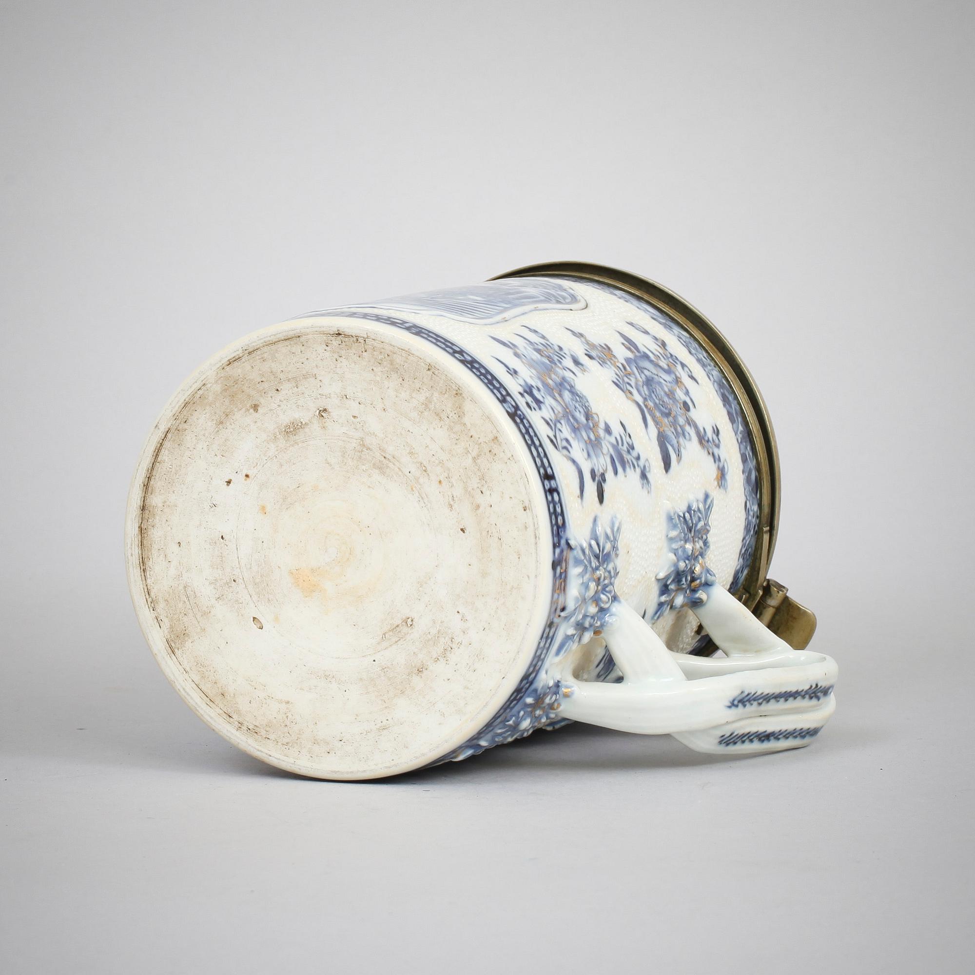 STOP, porslin, Kina, 1700-tal.