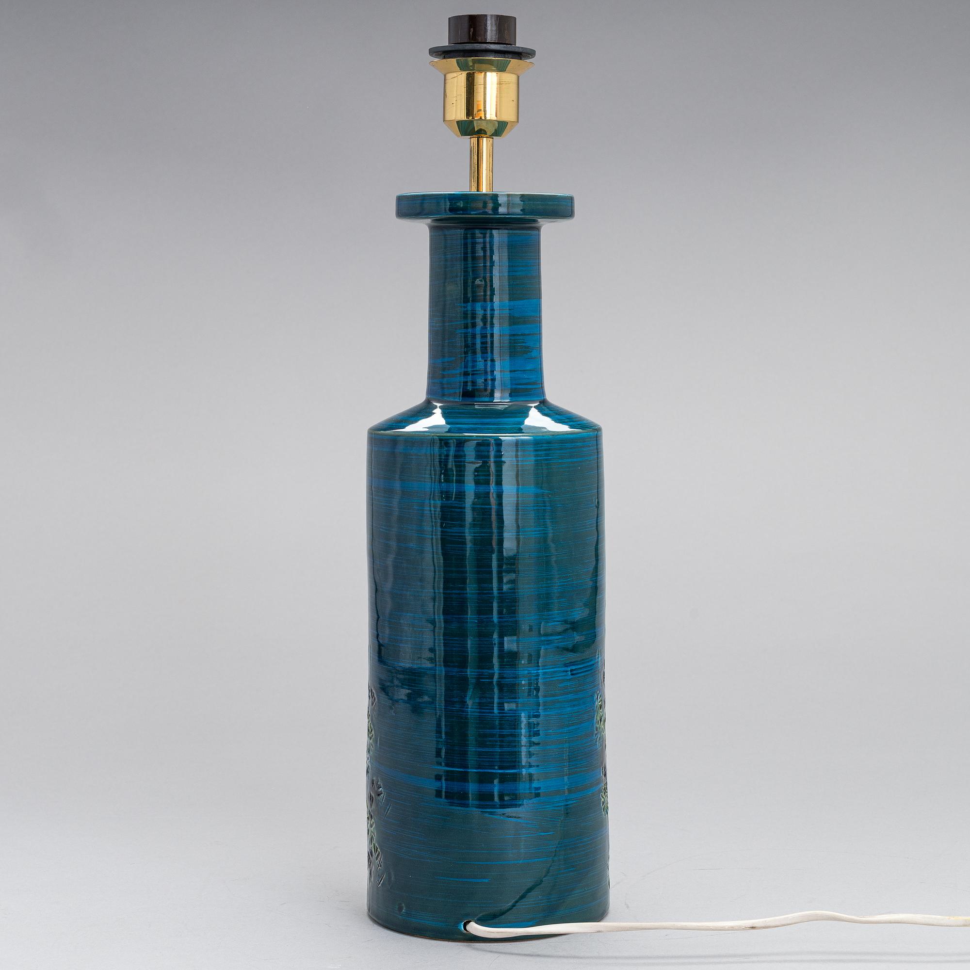 A ceramic table lamp of the 'Campus' series, for Bitossi, Italy 1960s.