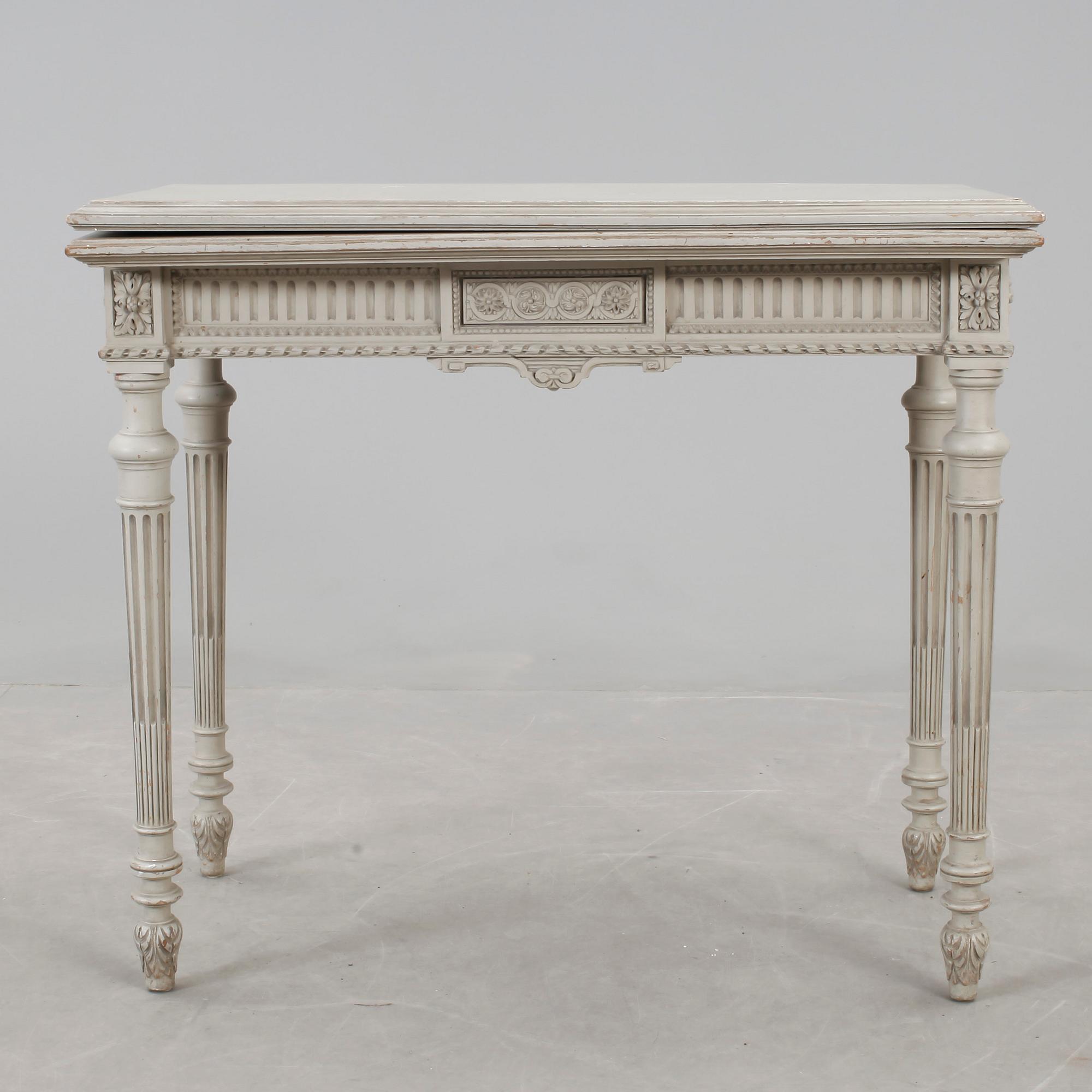 SPELBORD, Louis XVI-stil, omkring sekelskiftet 1900.