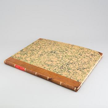 A book with reproductions of Johan Tobias Sergel, Malmö 1945.