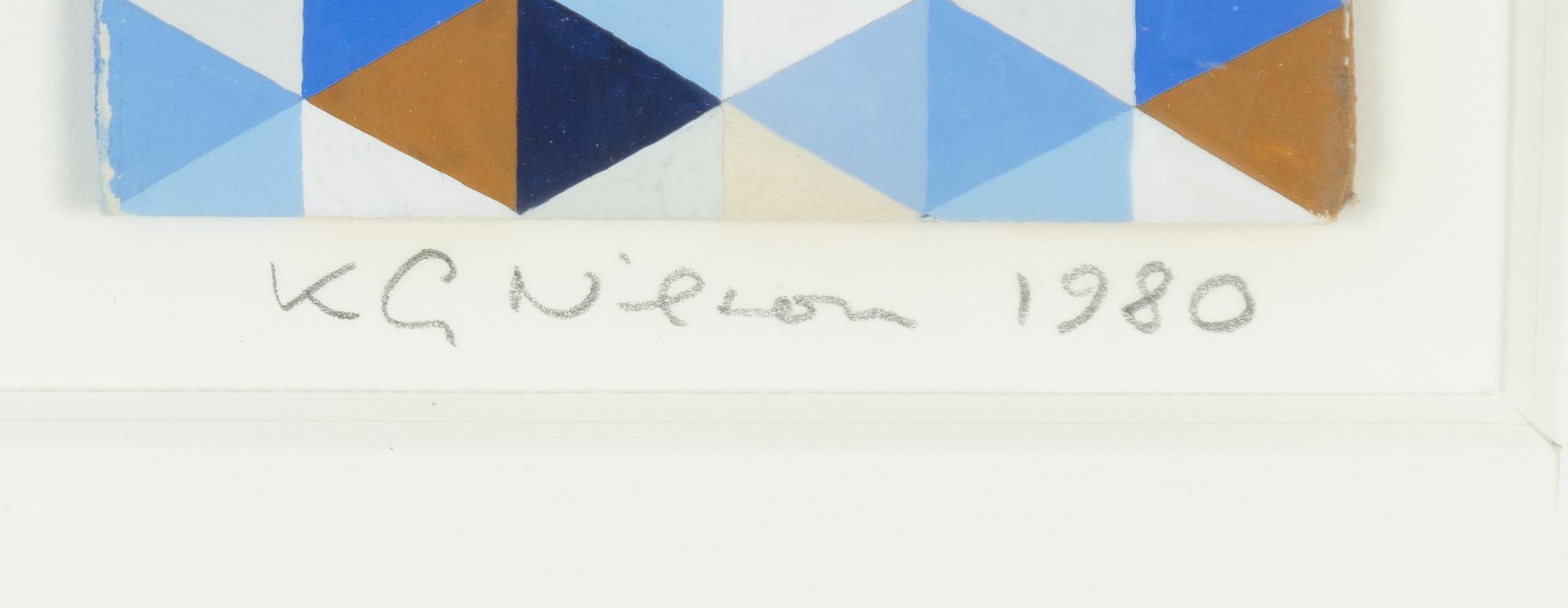 KG Nilson, "Skissen till väggmålning i Falun".