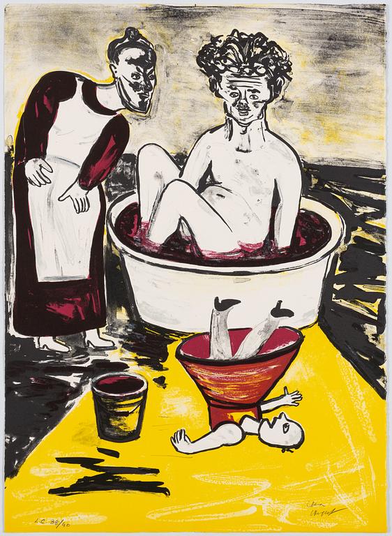 Lena Cronqvist, Untitled, from the portfolio: "August Strindberg, Ett Drömspel".