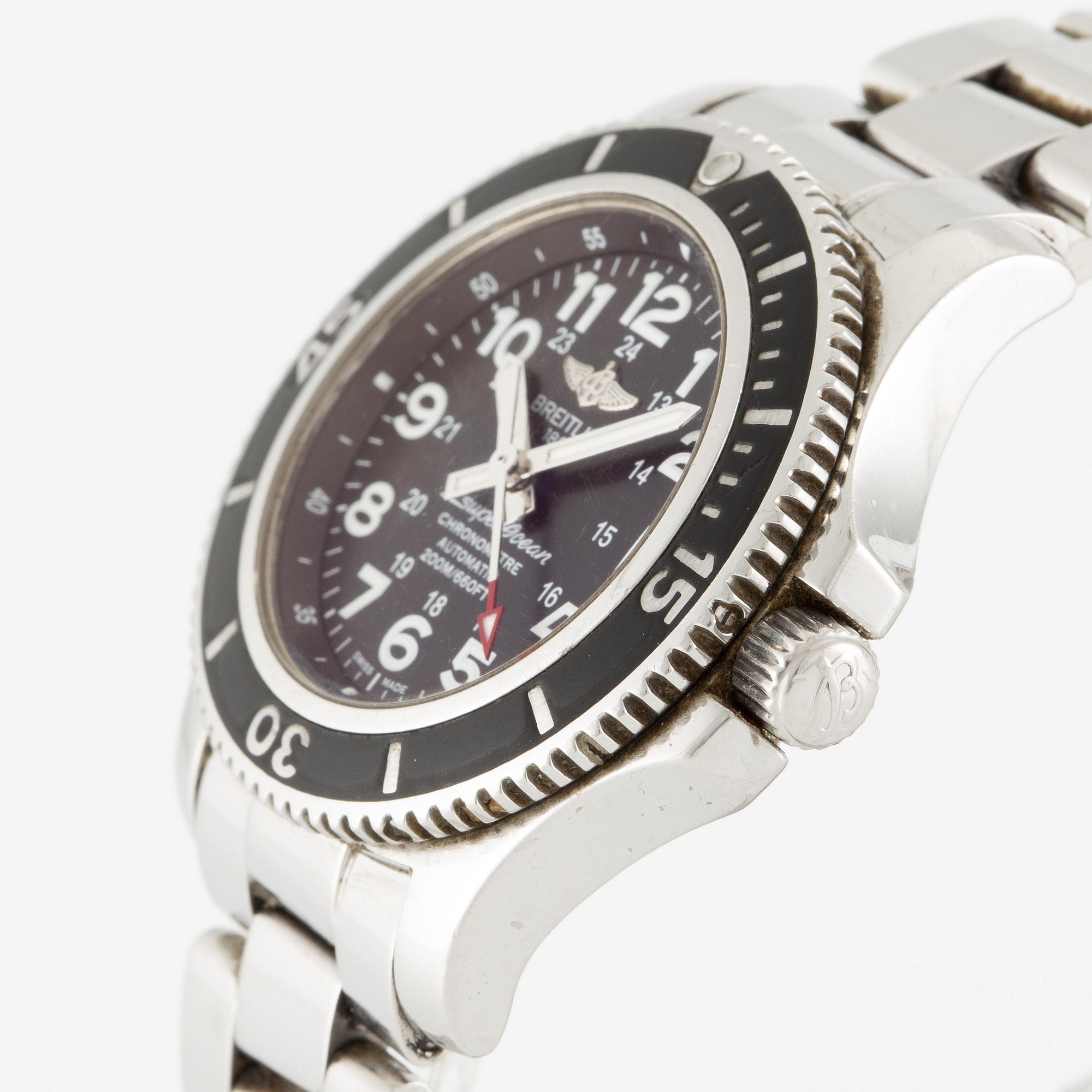 Breitling, Superocean II 36, armbandsur, 36 mm.