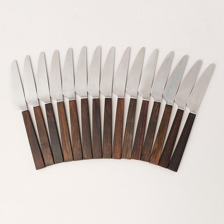 BERTEL GARDBERG, A 45-piece set of "Triennale" cutlery for Fiskars and Hackman, Finland.