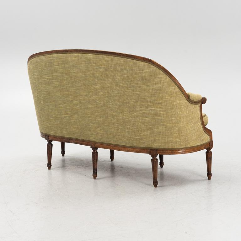 A Gustavian style sofa, early 20th Century.