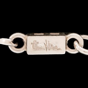 Wiwen Nilsson, armband silver, Lund 1952.