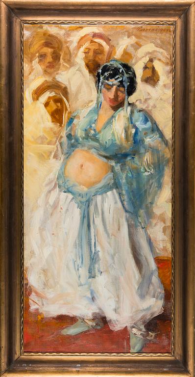 OSKAR PARVIAINEN, ORIENTALISK DANSÖS.