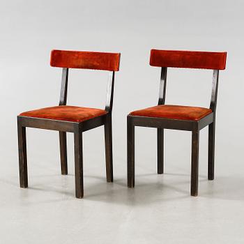 STOLAR, ett par, "Svea", Nordiska Kompaniet, 1930-tal.