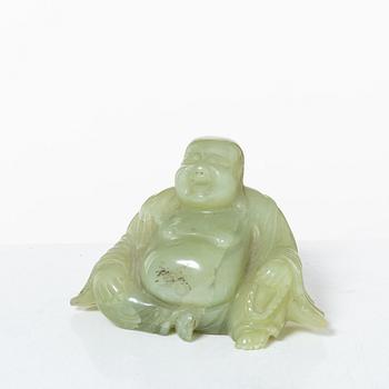 Samling stenfigurer, åtta stycken, Kina, 1900-tal/samtida.