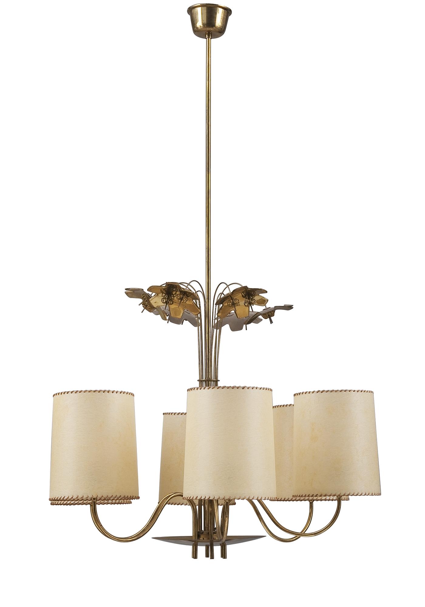 Paavo Tynell, A SIX-LIGHT CEILING LAMP.