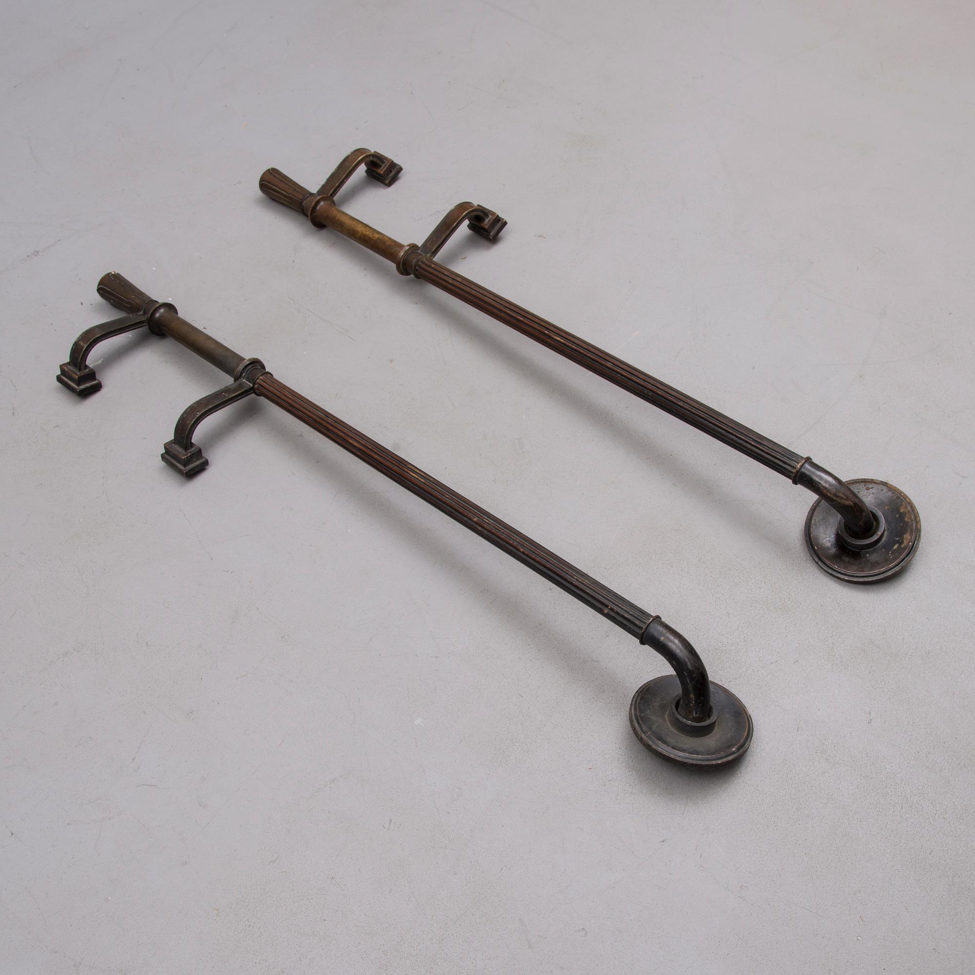 DÖRRHANDTAG, brons, Finland 1920-30-tal.