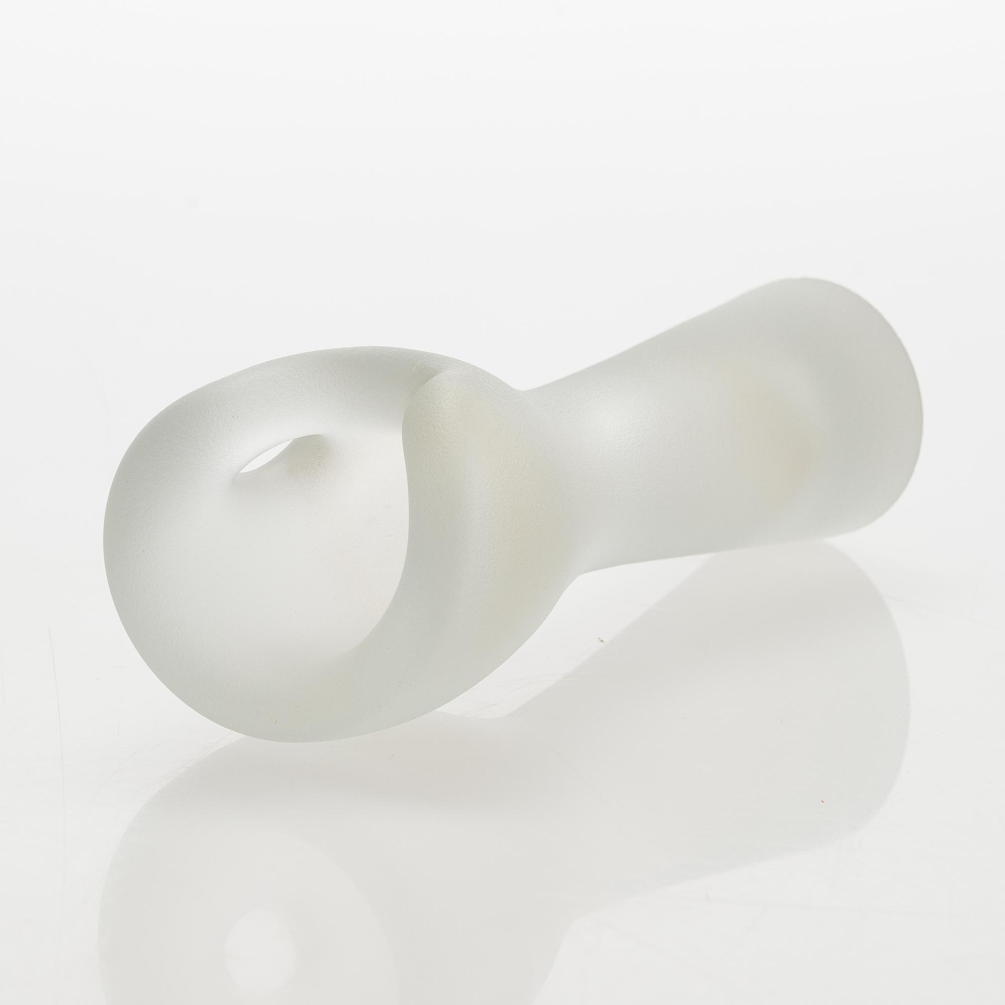 Timo Sarpaneva, maljakko, "Hiidennyrkki", signeerattu Timo Sarpaneva Iittala -55.