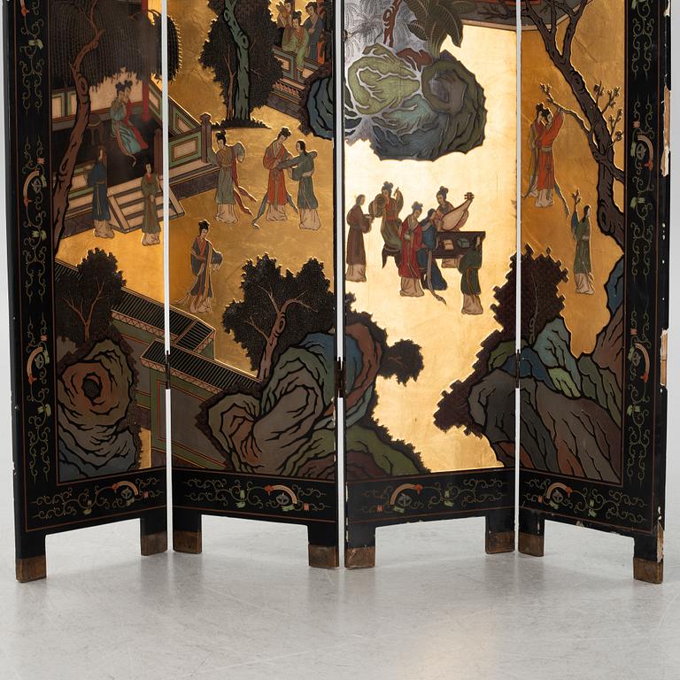 Vikskärm, Kina, 1900-talets mitt/andra hälft.