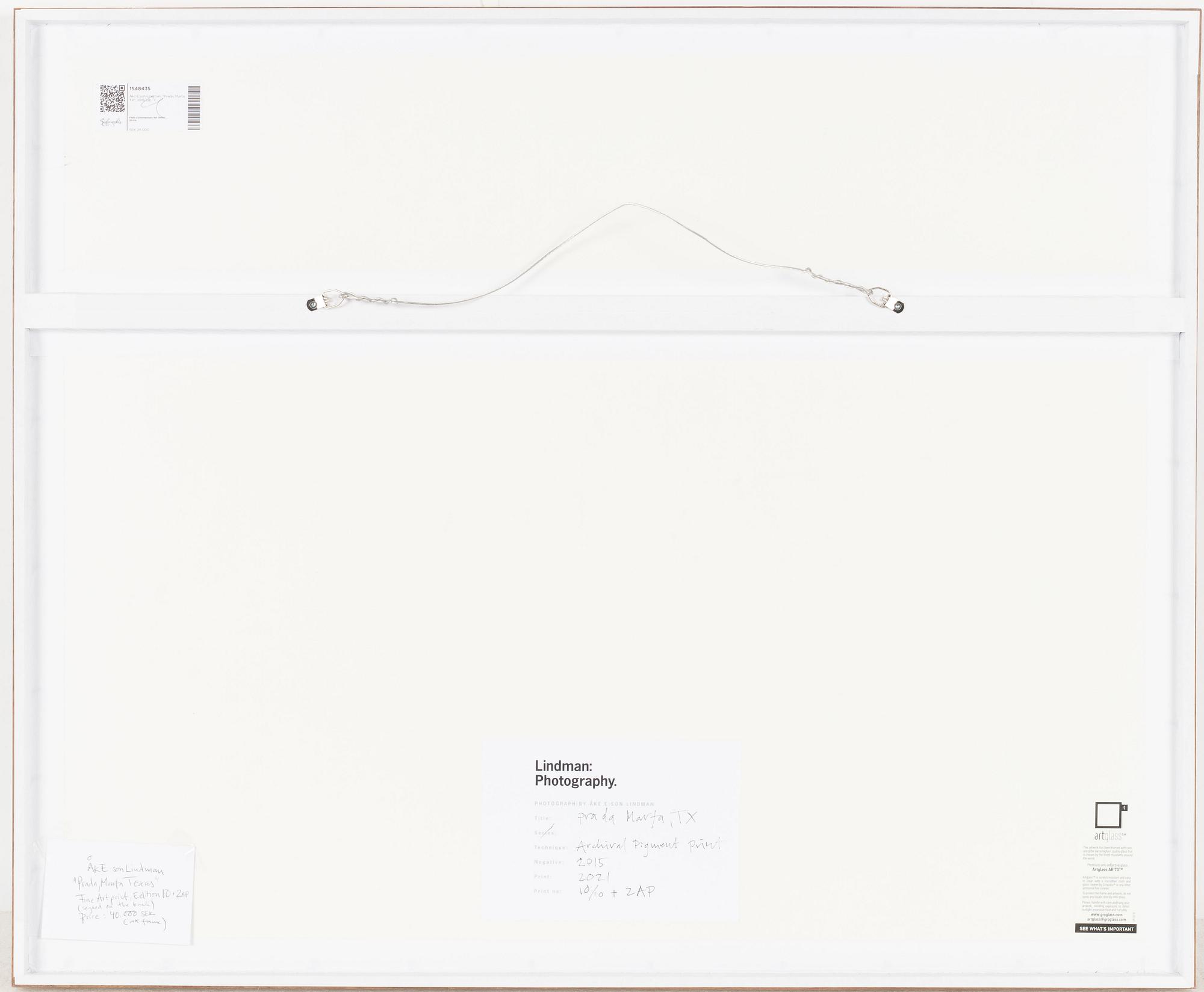 Åke E:son Lindman, "Prada, Marfa, TX", 2015.