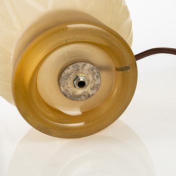 Harald Notini, bordslampa, modell "15224", Arvid Böhlmarks Lampfabrik,  1930-40-tal.