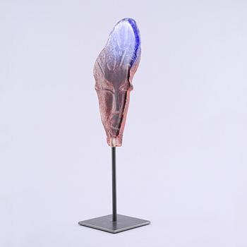 BJÖRN EKEGREN, skulptur, sandgjutet glas, signerad och numrerad 20/50.