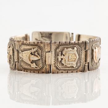 Bracelet, silver, Mexico.