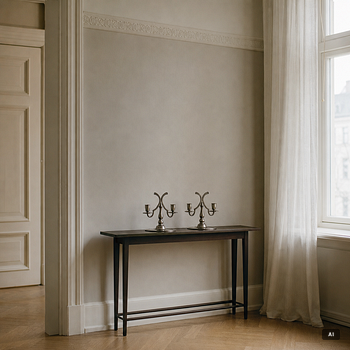 Nils Fougstedt, a pair of candelabra, Firma Svenskt Tenn, Stockholm, 1926.