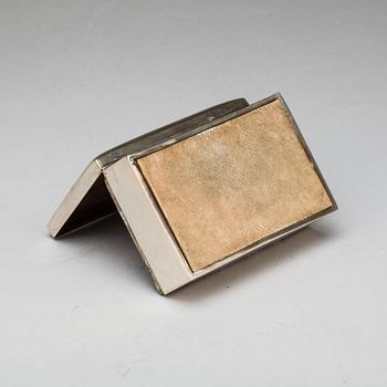 CIGARETTSKRIN, silver. K. Anderson 1918.