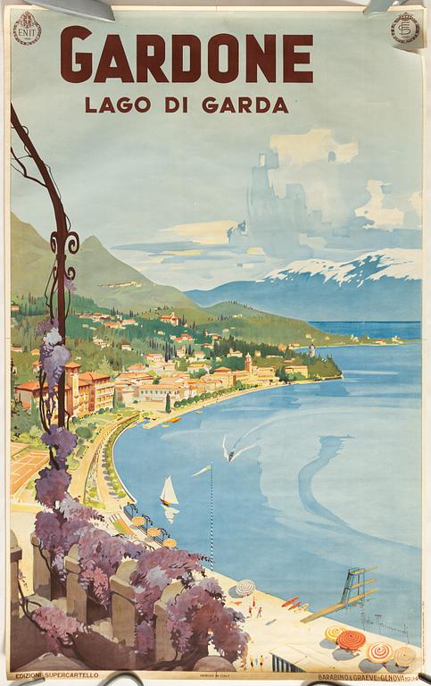 'Gardone, Lake Garda'.
