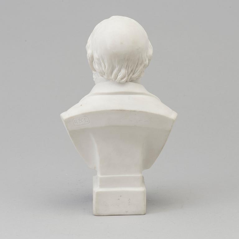SKULPTURBYST, biskvi. Robinson & Leadbeater,  England, 1870-tal.