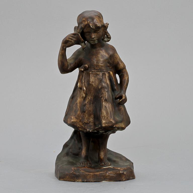 SKULPTUR, porslin, Alice Nordin, Gustavsberg, 1900-tal.