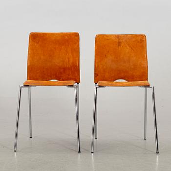 GUNILLA ALLARD Stolar, ett par. "Cosmos", Lammhults möbler.